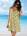 Короткое женское пляжное платье на широких бретелях Sielei