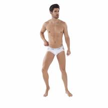 Белые мужские трусы-джоки Venture Jockstrap Clever Masculine Underwear