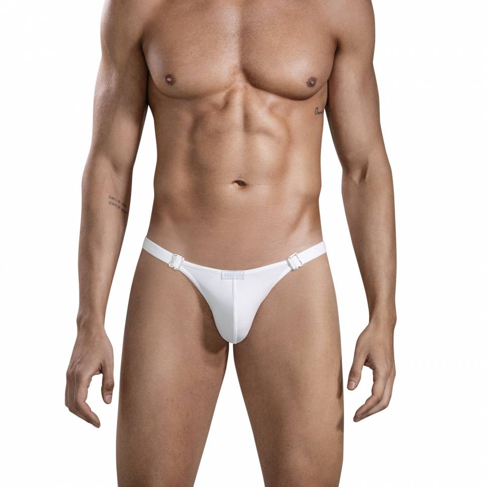 Белые сексуальные трусы-слипы Luxury Brief Slip Clever Masculine Underwear