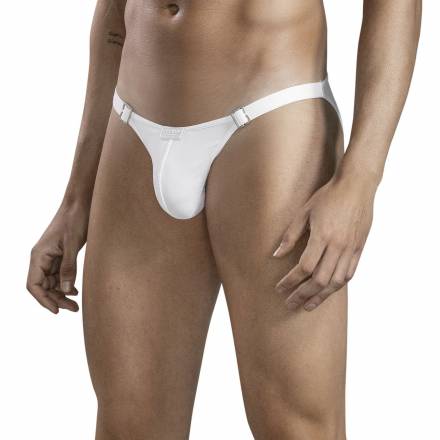 Белые сексуальные трусы-слипы Luxury Brief Slip Clever Masculine Underwear