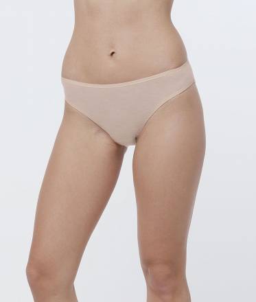 Базовые хлопковые трусики-слипы средней посадки Lengy