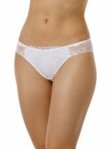 Трусики-бразилиана с эластичным кружевом Lengy
