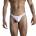 Белые сексуальные трусы-тонги Luxury Thong Clever Masculine Underwear