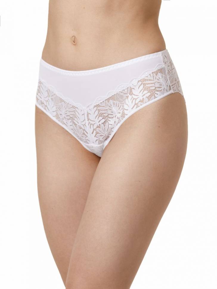 Женские трусики-слипы с кружевом Lengy