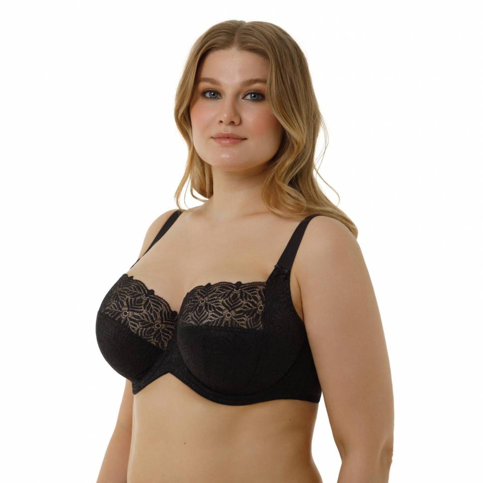 Кружевной бюстгальтер на каркасах с мягкой чашкой Lengy
