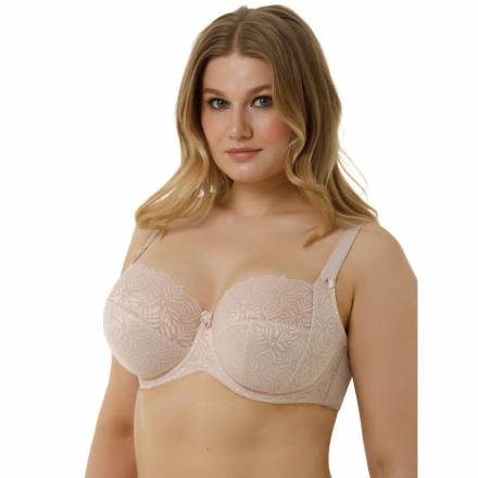 Кружевной бюстгальтер на каркасах с мягкой чашкой Lengy