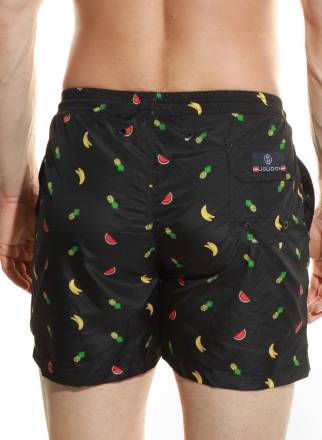 Мужские пляжные шорты с принтом в виде фруктов Jolidon
