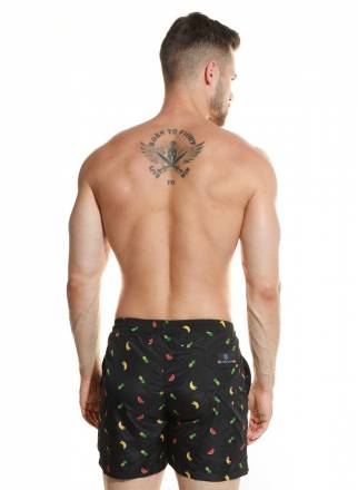 Мужские пляжные шорты с принтом в виде фруктов Jolidon