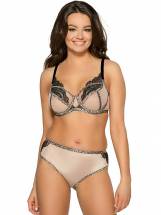 Бюстгальтер с леопардовой отделкой мягких чашек AVA