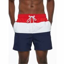 Трехцветные мужские шорты для пляжа Romeo Rossi