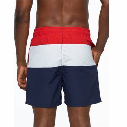 Трехцветные мужские шорты для пляжа Romeo Rossi