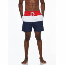 Трехцветные мужские шорты для пляжа Romeo Rossi