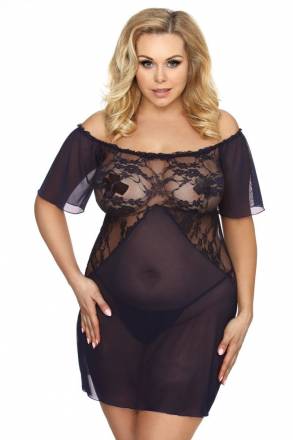 Роскошная сорочка Venea с кружевным лифом Anais