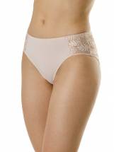 Трусы-слипы из микроволокна с кружевными вставками по бокам Lengy