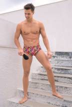 Мужские плавки с ярким принтом Dorenase Doreanse