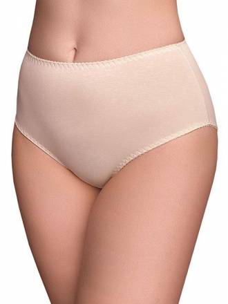 Высокие трусы-слипы из мягкого натурального хлопка Lengy