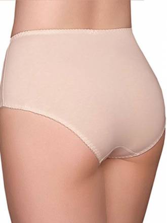 Высокие трусы-слипы из мягкого натурального хлопка Lengy