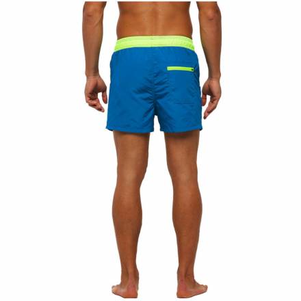 Бирюзовые пляжные мужские шорты Romeo Rossi