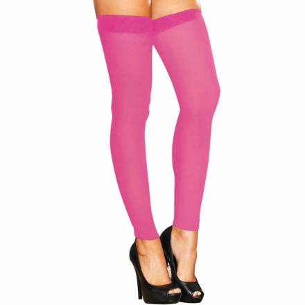 Высокие розовые гетры на узкой резинке Hustler Lingerie