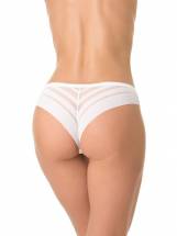 Трусики-бразилиана с полосками на задней части Amoret