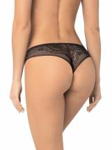Трусики-бразилиана с тончайшей кружевной задней частью Amoret