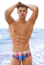Мужские плавки с разноцветным принтом Dorenase Doreanse