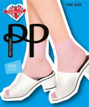 Трендовые носки в сетку Fashion Anklets Pretty Polly