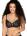 Стильный бюстгальтер на косточках plus size с кружевом AVA