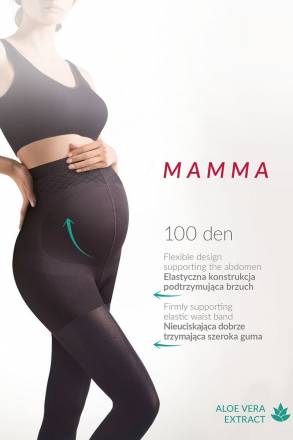 Колготки для беременных Mamma 100 den Gabriella