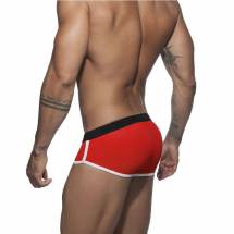 Красные мужские плавки-брифы с контрастной отделкой Romeo Rossi