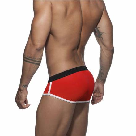 Красные мужские плавки-брифы с контрастной отделкой Romeo Rossi