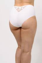 Высокие трусы-слипы с кружевной вставкой сзади Lengy