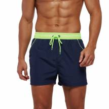 Темно-синие мужские шорты для пляжного отдыха Romeo Rossi