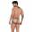 Серые трусы-джоки с цветочым принтом Avalon Jockstrap Clever Masculine Underwear