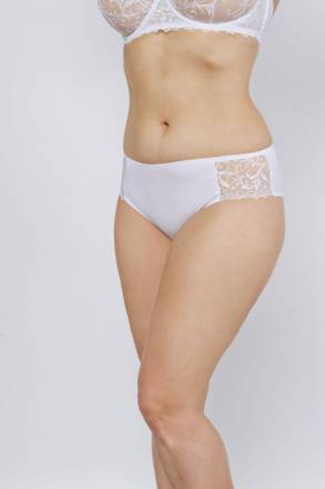 Трусы-бразилиана с кружевной отделкой Lengy