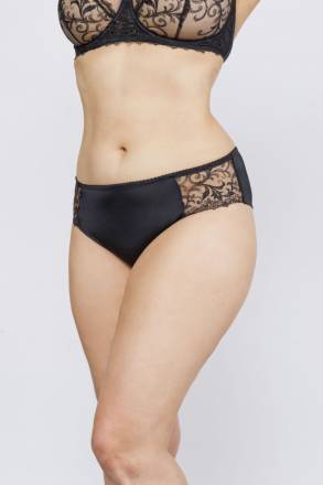 Трусы-бразилиана с кружевной отделкой Lengy