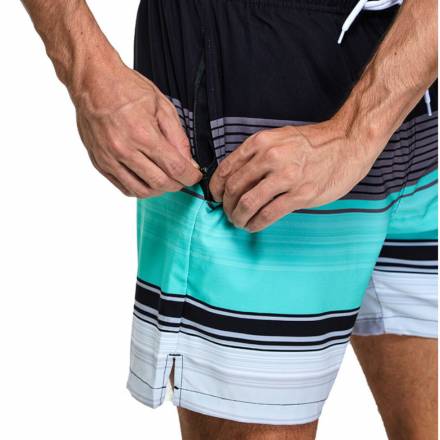 Мужские шорты в полоску для пляжного отдыха Romeo Rossi