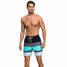 Мужские шорты в полоску для пляжного отдыха Romeo Rossi