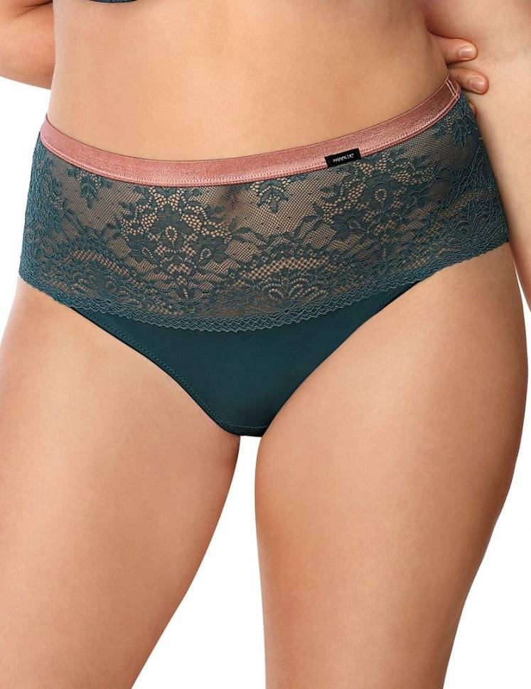 Трусики-слипы Zoya из вискозного и кружевного полотен Nipplex