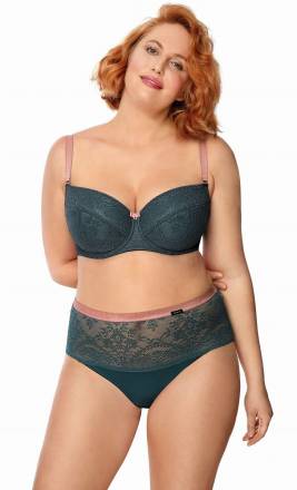 Трусики-слипы Zoya из вискозного и кружевного полотен Nipplex