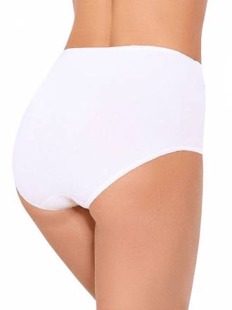 Высокие трусики Charm Cotton с кружевными вставками Janira