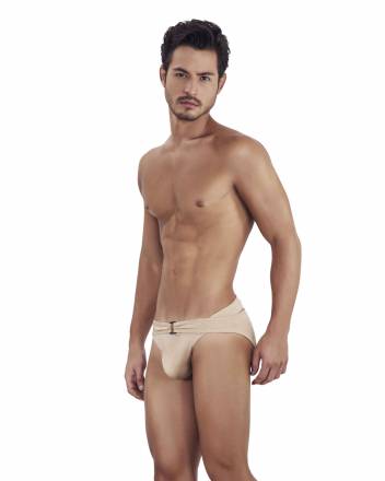 Золотистые мужские трусы-брифы с поясом Flashing Brief Clever Masculine Underwear