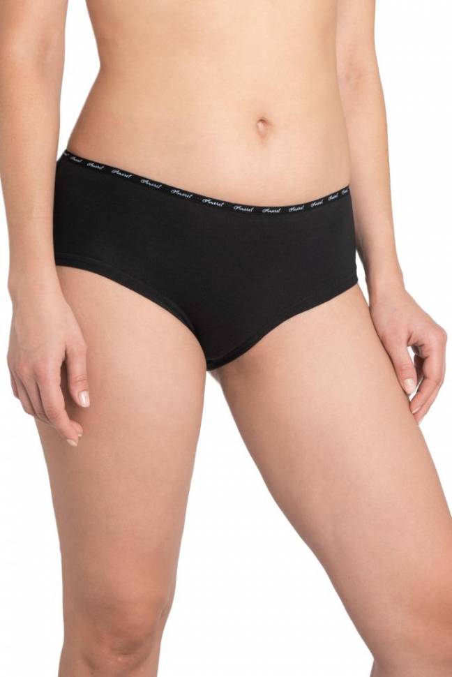 Трусы-шорты с узкой брендированной резинкой Amoret