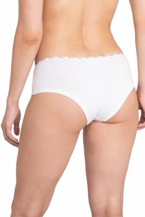 Трусы-шорты с узкой брендированной резинкой Amoret