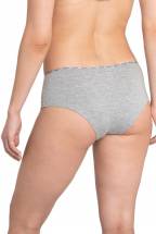 Трусы-шорты с узкой брендированной резинкой Amoret