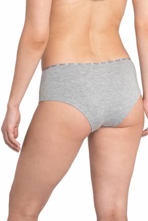 Трусы-шорты с узкой брендированной резинкой Amoret