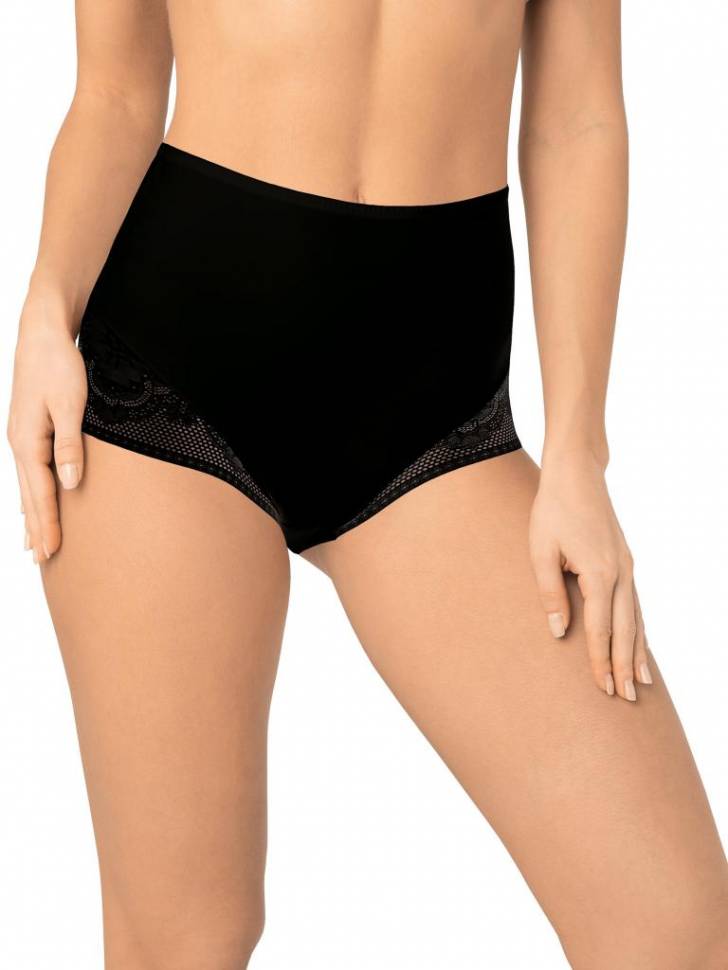 Высокие трусики из деликатного эластичного полотна Amoret