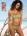 Яркий раздельный купальник: лиф-фашия и трусики-слипы с рисунком Sielei