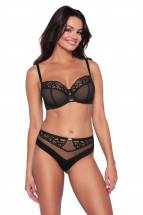 Бюстгальтер с вышивкой в виде крыльев бабочки на чашках AVA