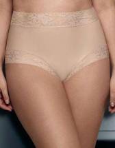 Трусики-слипы с высокой линией талии Soft lace Janira